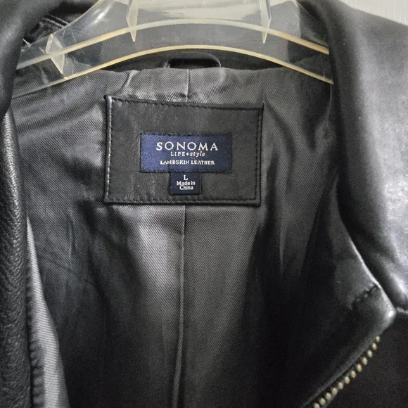 Sonoma leather jacket - Picture 3 of 8